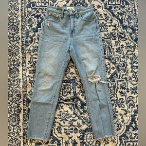 Light Wash Madewell Jeans (size 27)